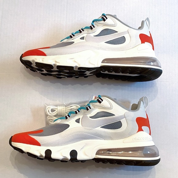 Nike Womens Air Max 270 React (Mid-Century) Sz 8.5 - Picture 6 of 11